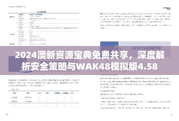 2024澳新资源宝典免费共享,深度解析安全策略与WAK48模拟版4.58