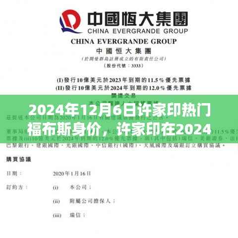 许家印在福布斯排行榜的身价，繁荣背后的深度解读（最新预测）