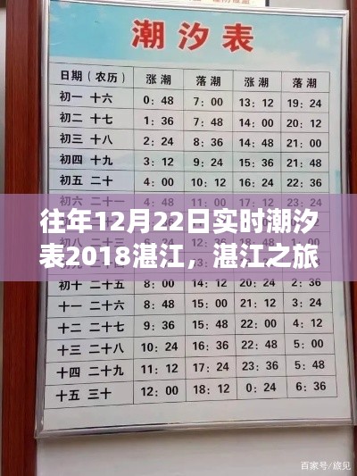 湛江潮汐之旅，追寻潮汐的脚步，探寻内心的宁静——湛江潮汐表实时查询（往年12月22日）
