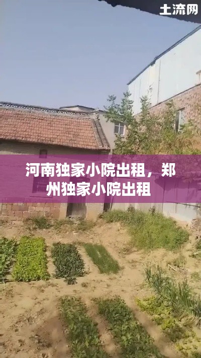 河南独家小院出租,郑州独家小院出租