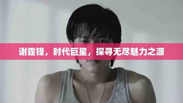 谢霆锋,时代巨星,探寻无尽魅力之源