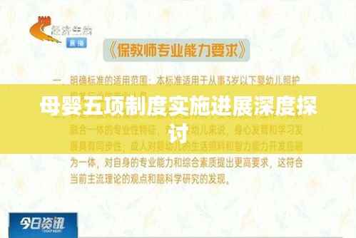 母婴五项制度实施进展深度探讨
