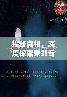揭秘真相，深度探索未知专题之夜